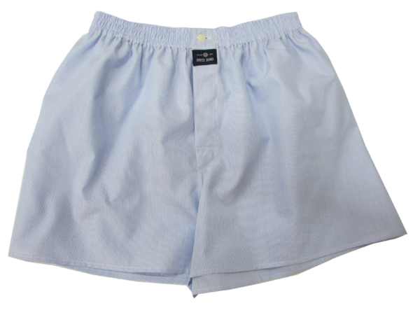 BOXER MIL RAYAS AZUL CELESTE / 32