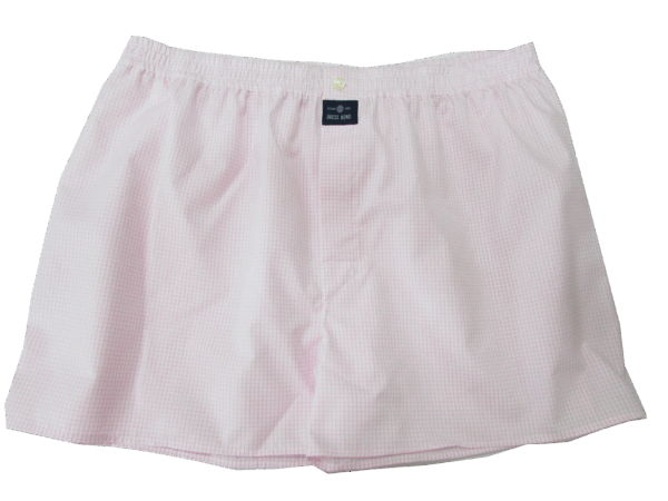 BOXER CUADRITOS ROSAS / 47