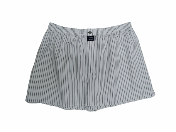 BOXER BLANCO CON RAYAS VERDES / 44